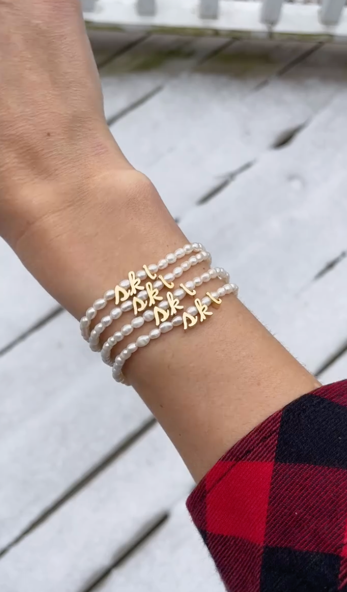 Ski Pearl Bracelet