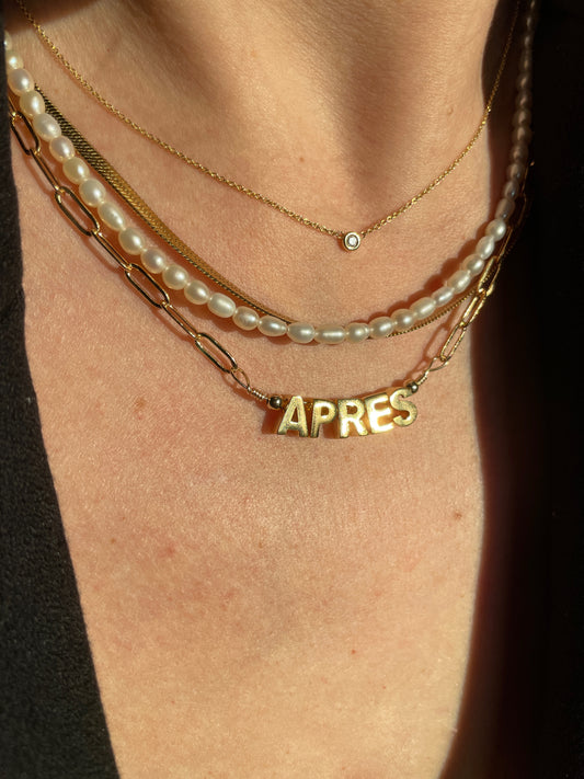 Après Paperclip Necklace